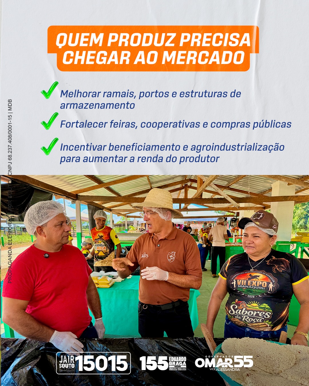 Publicação sobre ramais, portos e apoio ao produtor
